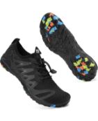 RRP £29.99 Water Shoes Mens Womens Barefoot Aqua Beach Hiking Shoes, 48 EU