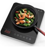 Aobosi Induction Hob Glass Surface LCD Sensor Cooker RRP £70