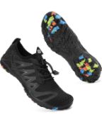 RRP £29.99 Water Shoes Mens Womens Barefoot Aqua Beach Hiking Shoes, 47 EU