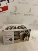 Pack od 6 Latte Glasses with Spoons