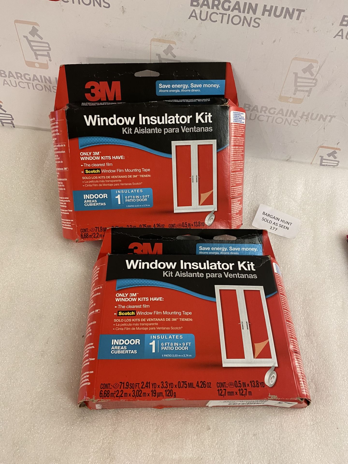 3M Window Insulator Kit, Set of 2