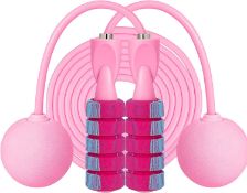 RRP £240 Set of 20 x SKDK Cordless Jump Rope, Weighted Skipping Rope Tangle-free