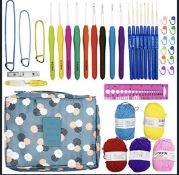 Crochet Hooks Set Crochet Kit for Beginners