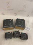 Set of 2 x Zigbee Smart Switches and 3 x Smart Dimmer Modules, Total RRP £110