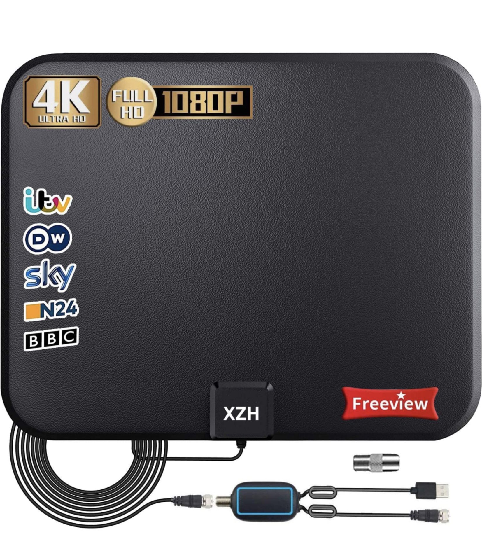 RRP £1000 set of 50 x Freeview Indoor Digital HDTV Aerial with Amplifier Signal Booster