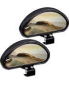 RRP £238 Set of 17 x Voarge 2-Piece Adjustable Blind Spot Side Mirrors Car Auxiliary Mirror