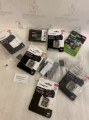 Collection of PC SD Cards Memory Cards (for contents/ list, see image)