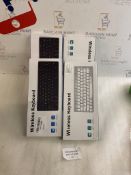 Amlink Wireless Bluetooth Keyboards, Set of 4 RRP £54