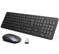 RRP £189 Set of 9 x TedGem Wireless Keyboard and Mouse Combo Silent Keyboard