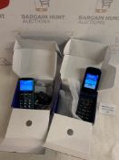 Uleway Big Button Mobile Phones, Set of 2 RRP £74