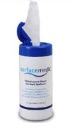 SurefaceMedic (100 wipes) Antibacterial Disinfectant Wipes, Set of 5