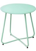 Mano Round Coffee Table Nordic Style Durable Metal Frame Table