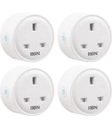 HBN Smart Plug WiFi Sockets 4-Pack RRP £27.99