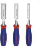 Workpro 3-Piece Wood Chisel Set