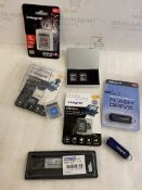 Set of PC SD Cards Memory Cards