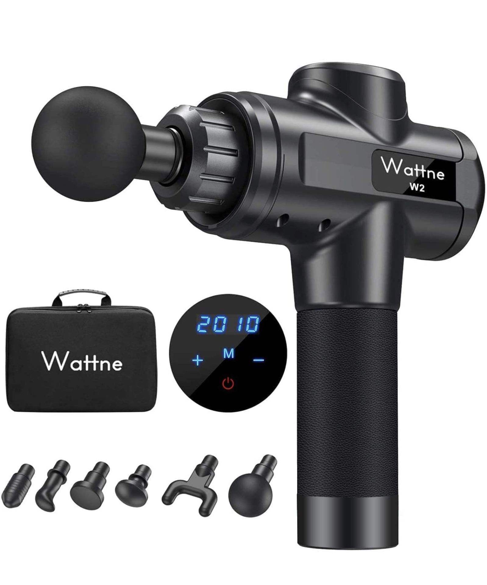 Wattne Muscle Massage Gun Deep Tissue Percussion Massager RRP £79.99