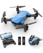 Deerc D20 Mini Drone with 720P HD Camera Foldable RC Quadcopter RRP £49.99