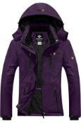 RRP £67.99 Gemyse Men's Mountain Waterproof Ski Jacket Waterproof Coat, XXL