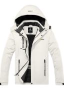 RRP £67.99 Gemyse Men's Mountain Waterproof Ski Jacket Waterproof Coat, L