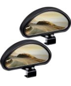 RRP £238 Set of 17 x Voarge 2-Piece Adjustable Blind Spot Side Mirrors Car Auxiliary Mirror