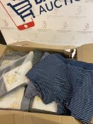 RRP £624 Set of 48 x 3-Pack Barrageon Mens Stripe Comfortable Underwear Boxer Shorts, XL