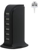 USB Wall Charger 6 Port USB Charger Station