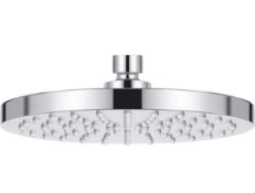 KES Fixed Shower Head 8-Inch Rain Shower Head Chrome RRP £23.99