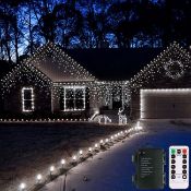 RRP £270 Set of 27 x DreiWasser Battery Powered Remote Control Fairy Light, 2.5m 102 LED Lights