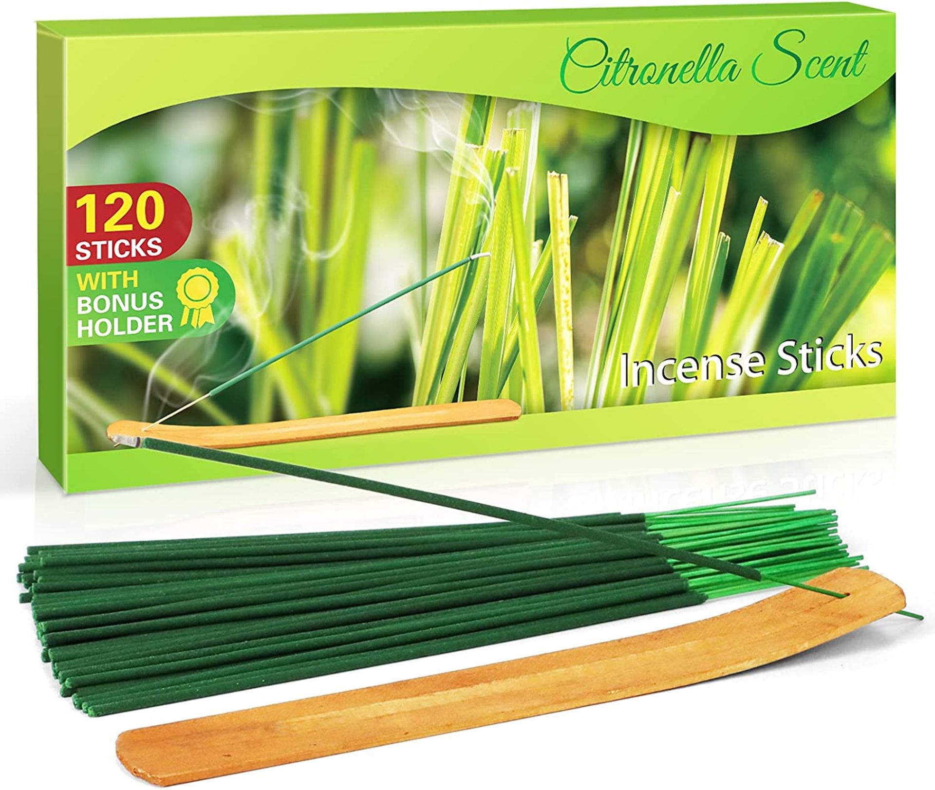 LA BELLEFÉE Citronella incense Sticks with Holder, Set of 20 RRP £200