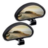 RRP £140 Set of 10 x Voarge 2-Piece Adjustable Blind Spot Side Mirrors Car Auxiliary Mirror