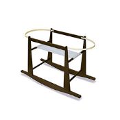 Jolly Jumper Rocking Moses Basket Stand, Expresso