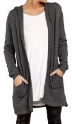 Yoins Women Cardigan Long Sleeve Casual Plain Knitted Blouse, XXL