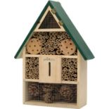 Pelle & Sol Eco-Friendly Bug Bee House Hotel for Bees Butterflies Insects for Garden