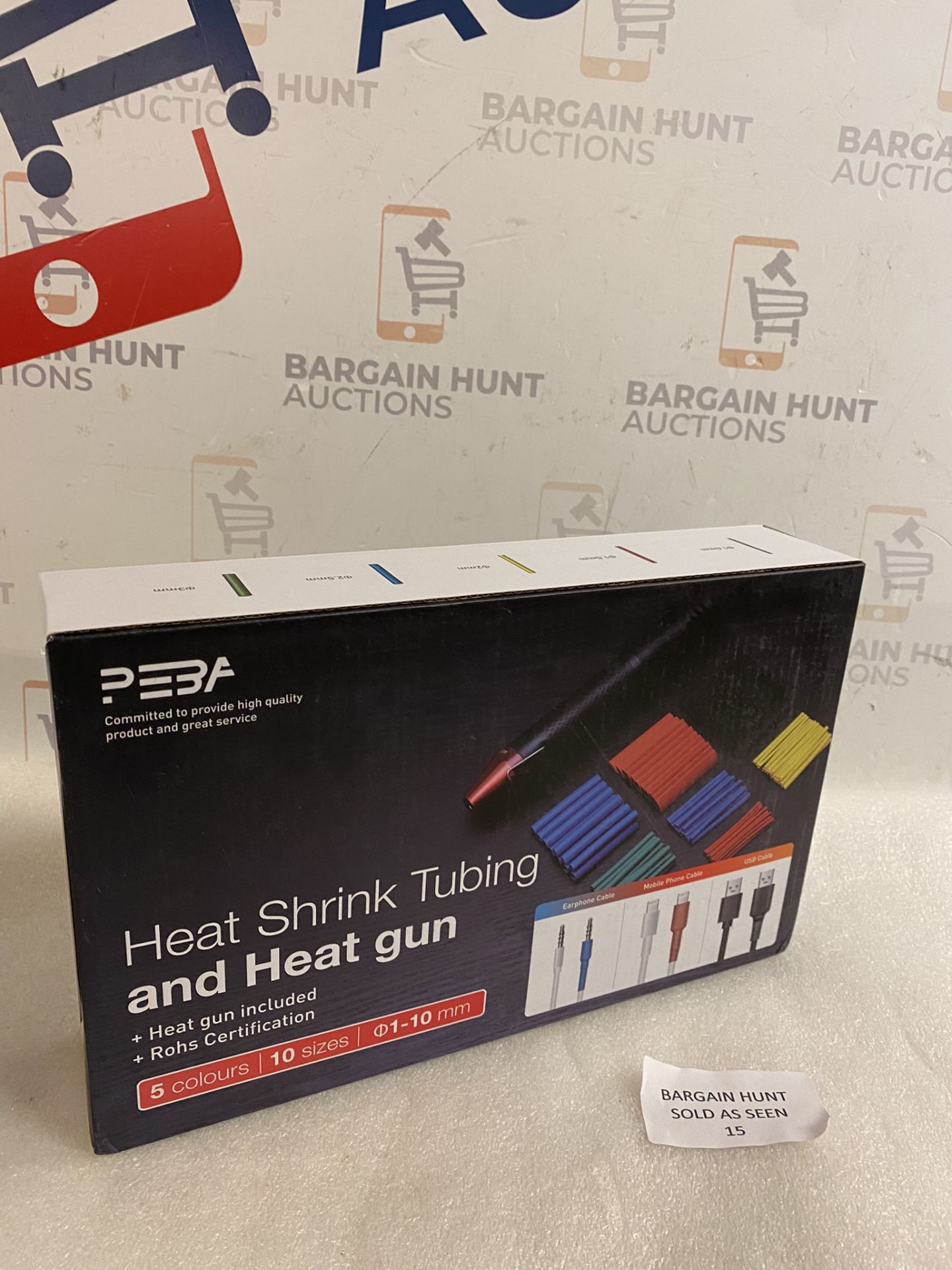 PEBA Heat Shrink Tubing and Heat Gun Kit
