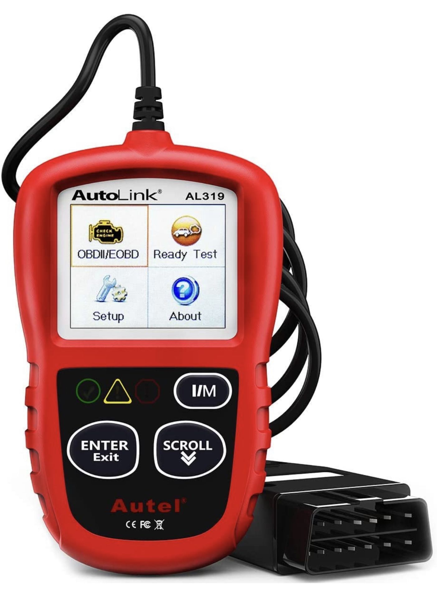 RRP £360 Set of 10 x Autel OBDII AutoLink AL319 Universal Scanner Car Diagnostic Tool