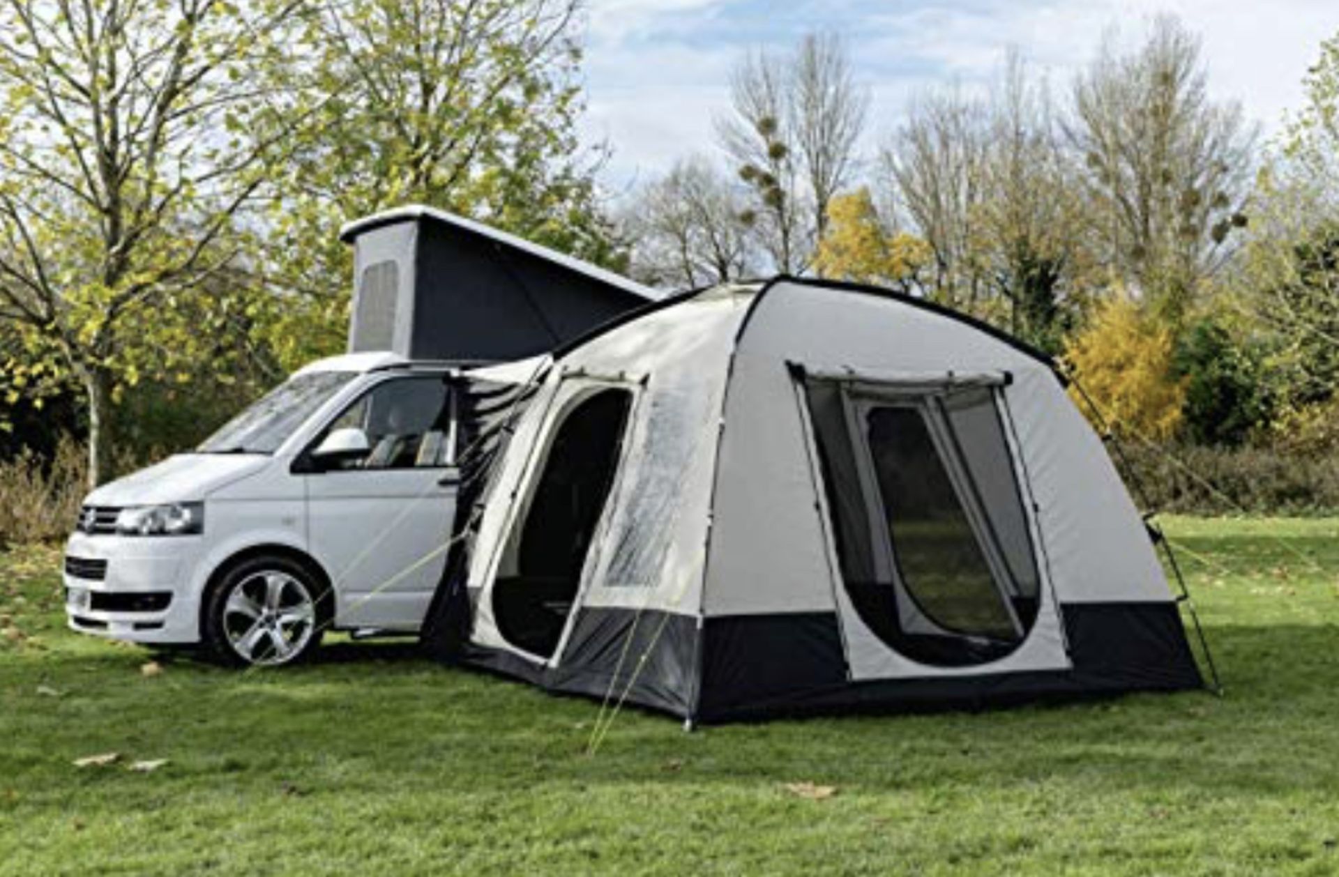 RRP £245 OLPRO Outdoor Leisure Cubo 3m x 3m Fibreglass Pole Drive Away Campervan Awning - Image 3 of 3