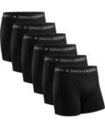 Danish Endurance 6-Pack Men's Cotton Boxer Shorts, XL RRP £39.99