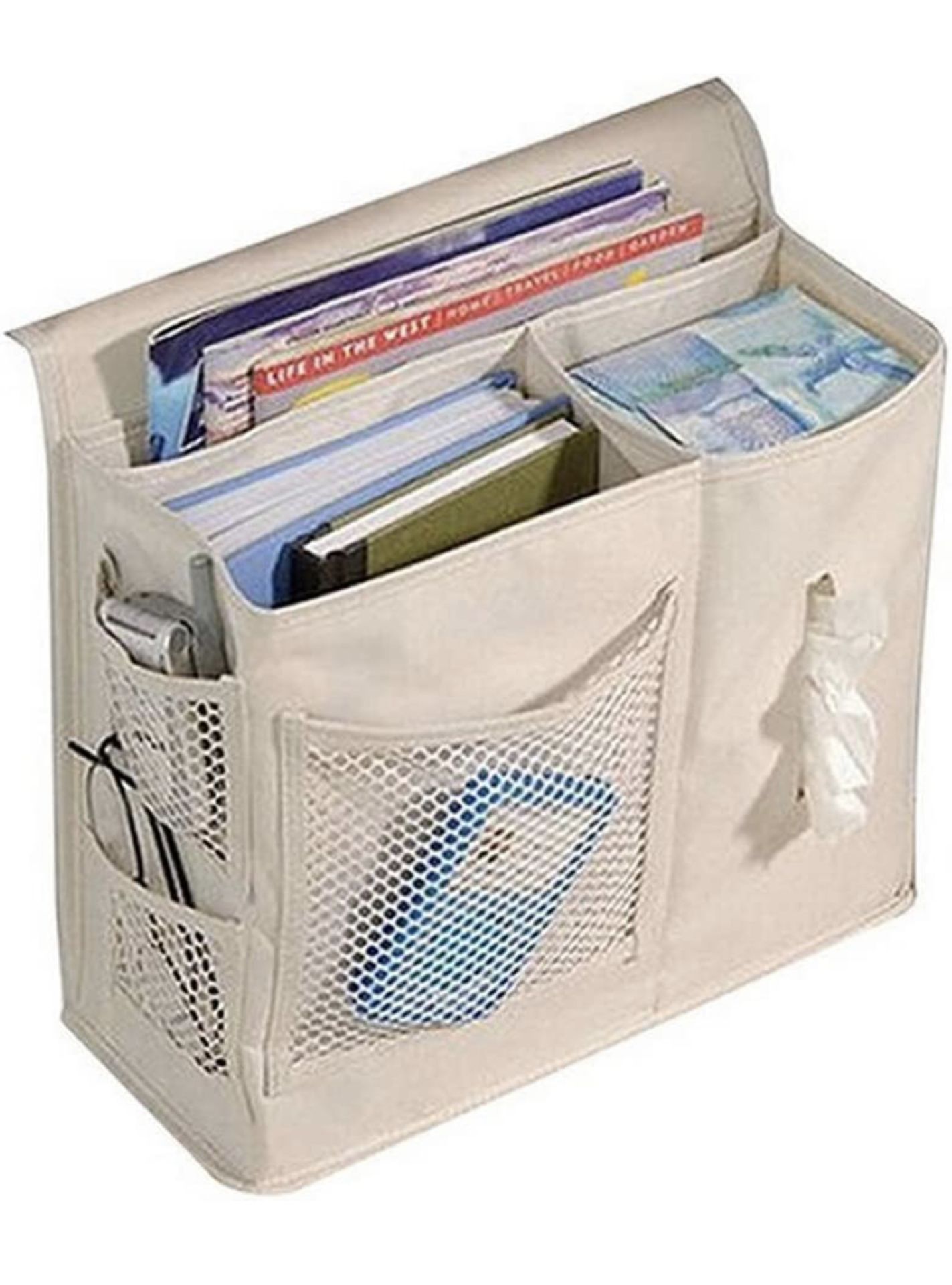 Bedside Storage 6 Pockets Bed Organizer, Set of 9 RRP £80