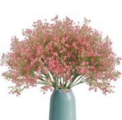 RRP £70 Set of 5 x Beferr 12pcs Gypsophila Baby Breath Artificial Flowers Bouquet