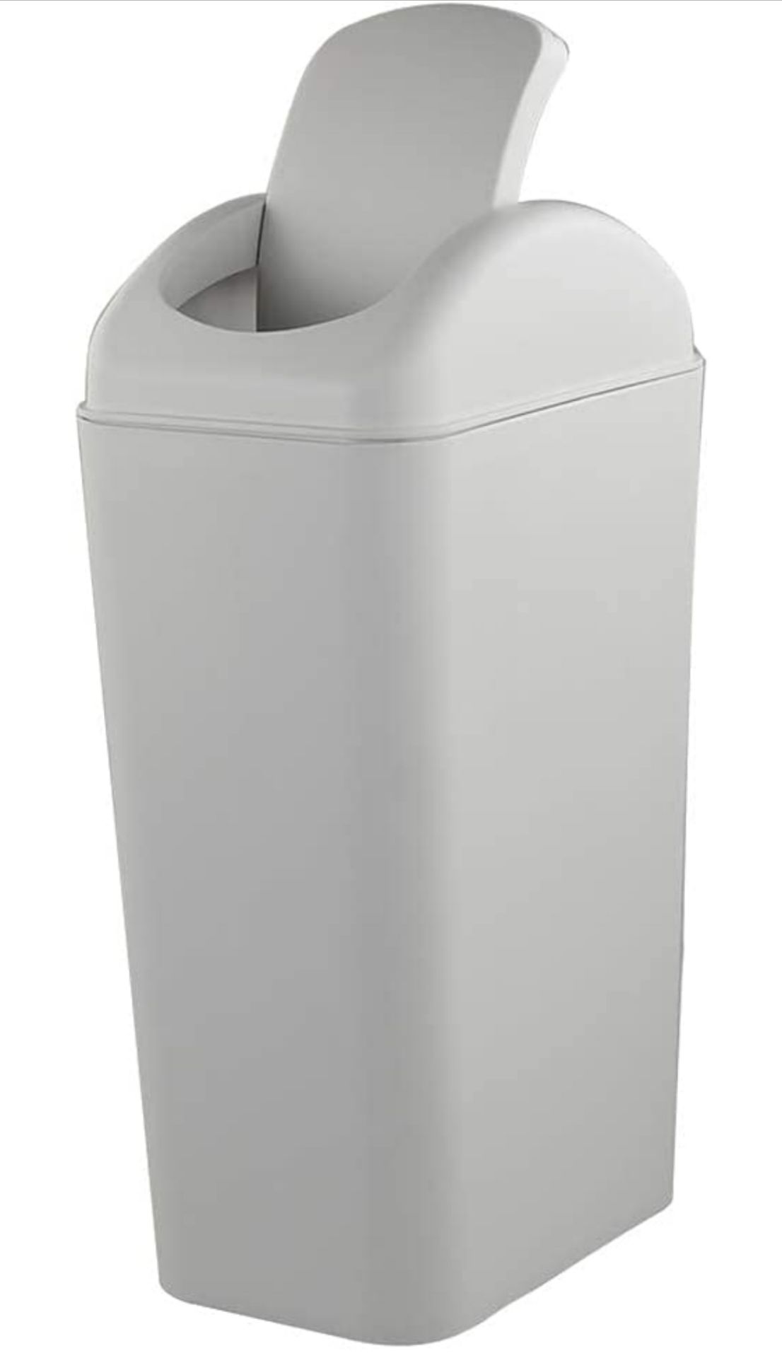 RRP £135 Set of 6 x Ikando 14L Plastic Waste Bin Slim Waste Recycling Bin