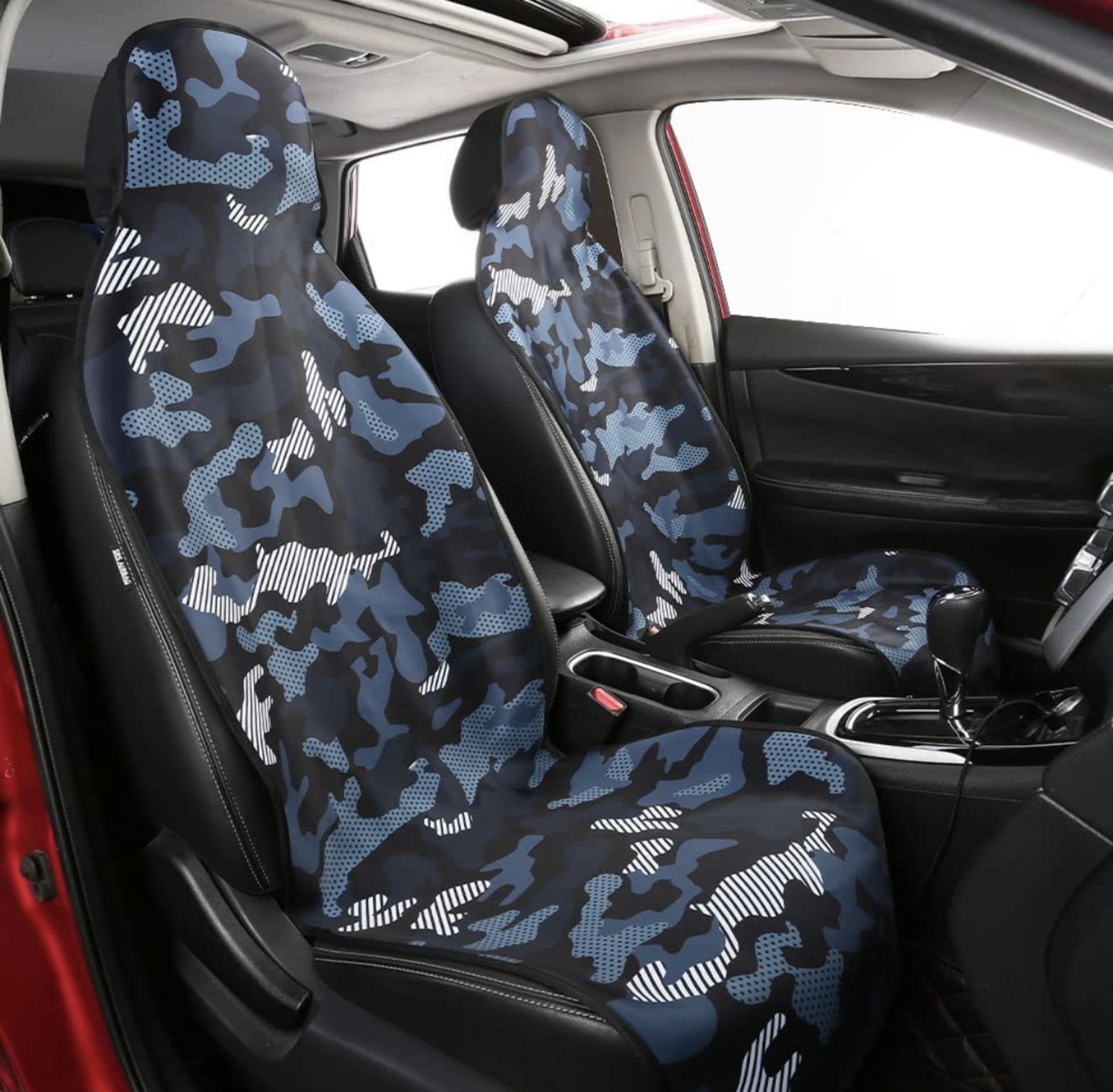 RRP £120 Set of 10 x VanGeeStar Neoprene Universal Auto Car Front Seat Cover - ORANGE