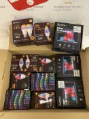 Collection of Colour Changing Smart Lights and Strip Lights