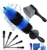 Car Detailing Brushes Cleaning Set