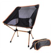 RXXR Portable Stool Camping Outdoor Chair, Set of 2 RRP £46