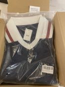RRP £125 Set of 5 x find. Women's Polo Summer V-Neck Sleeveless Knee Length Dress, Medium