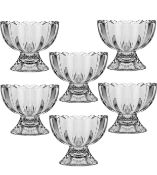 Deluxe 12-Piece Ice Cream Glass Bowls Dessert Servig Bowls, RRP £26 (2 packs of 6)