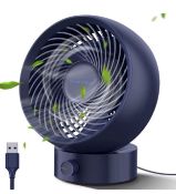 RRP £21.99 SmartDevil Desk Fan USB Silent Desk Fan