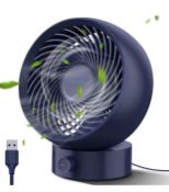 RRP £21.99 SmartDevil Desk Fan USB Silent Desk Fan