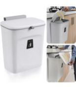 Kwanithink Hanging Kitchen Bin with Lid RRP £22.99