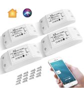 Notsek WiFi Smart Switch Relay Switches, Set of 8 RRP £76